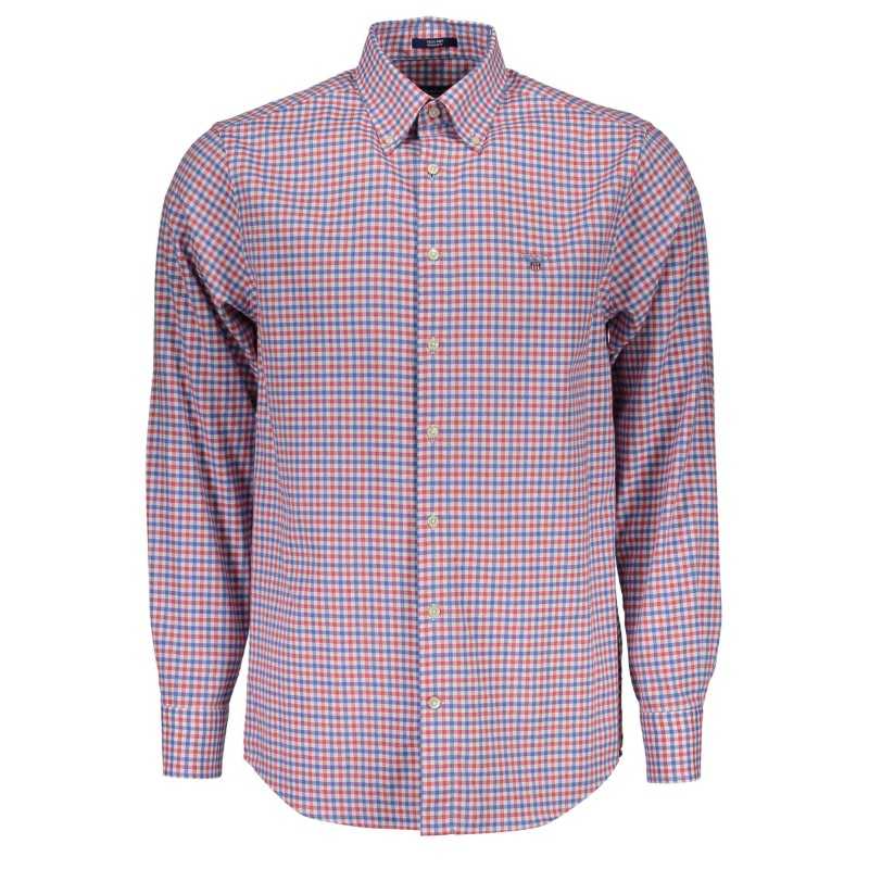 GANT MEN'S RED LONG SLEEVE SHIRT