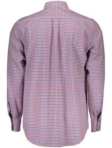 GANT MEN'S RED LONG SLEEVE SHIRT