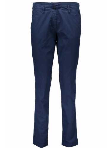 GANT WOMEN'S BLUE TROUSERS