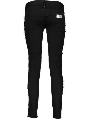 JUST CAVALLI WOMEN'S BLACK TROUSERS