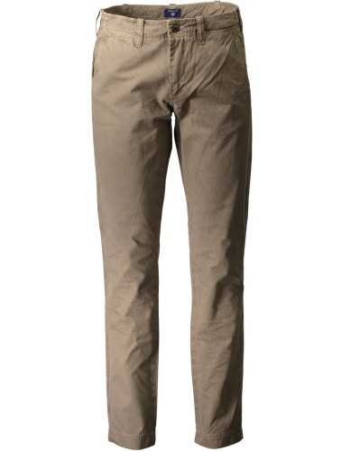 GANT MEN'S BROWN TROUSERS