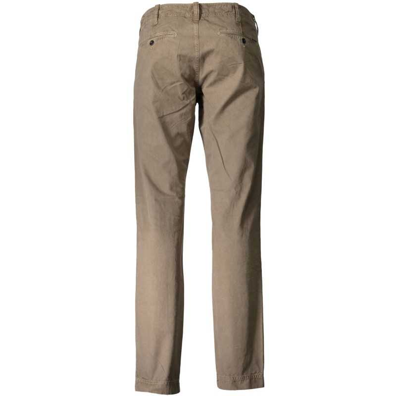 GANT MEN'S BROWN TROUSERS