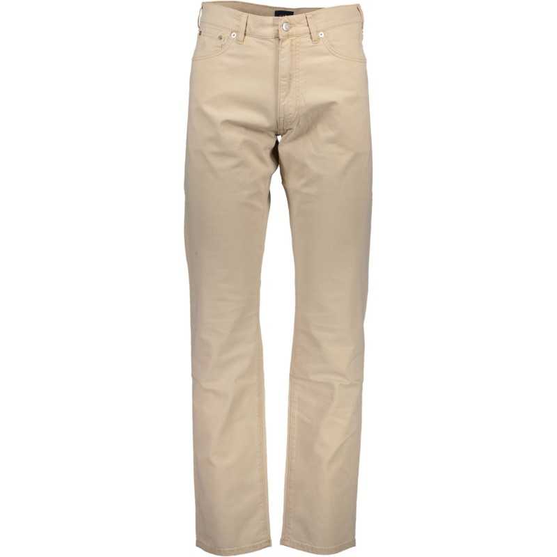 GANT MEN'S BEIGE TROUSERS