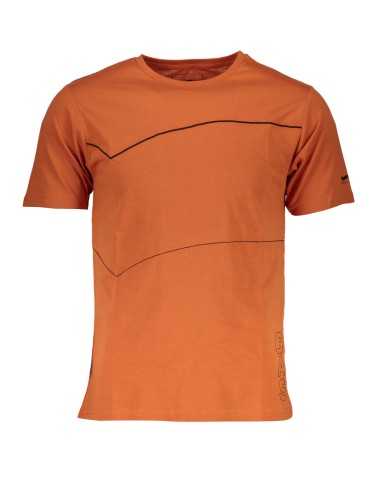 GAS MEN'S SHORT SLEEVE T-SHIRT ORANGE