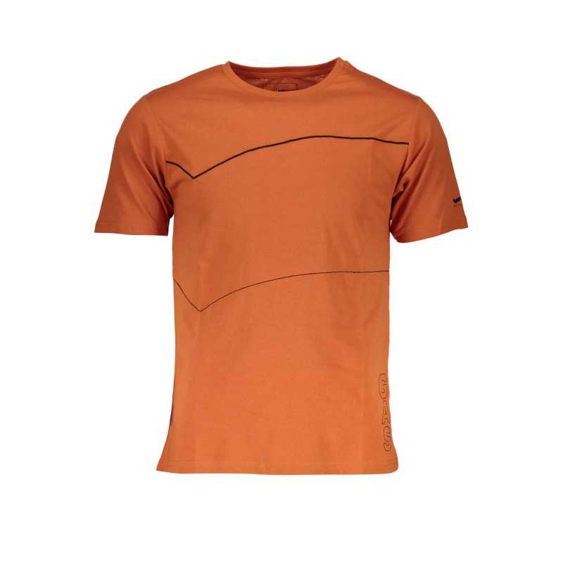 GAS T-SHIRT MANICHE CORTE UOMO ARANCIO