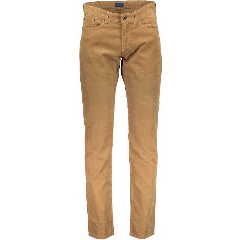 GANT MEN'S BROWN TROUSERS