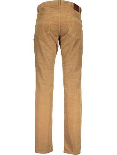 GANT MEN'S BROWN TROUSERS