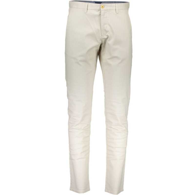 GANT MEN'S BEIGE TROUSERS