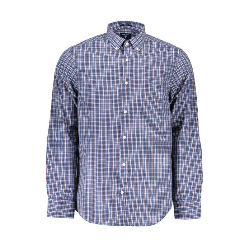 GANT MEN'S LONG SLEEVE SHIRT PURPLE