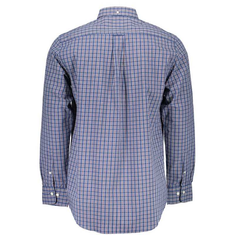 GANT MEN'S LONG SLEEVE SHIRT PURPLE