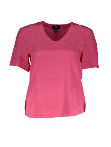 GANT T-SHIRT MANICHE CORTE DONNA ROSA