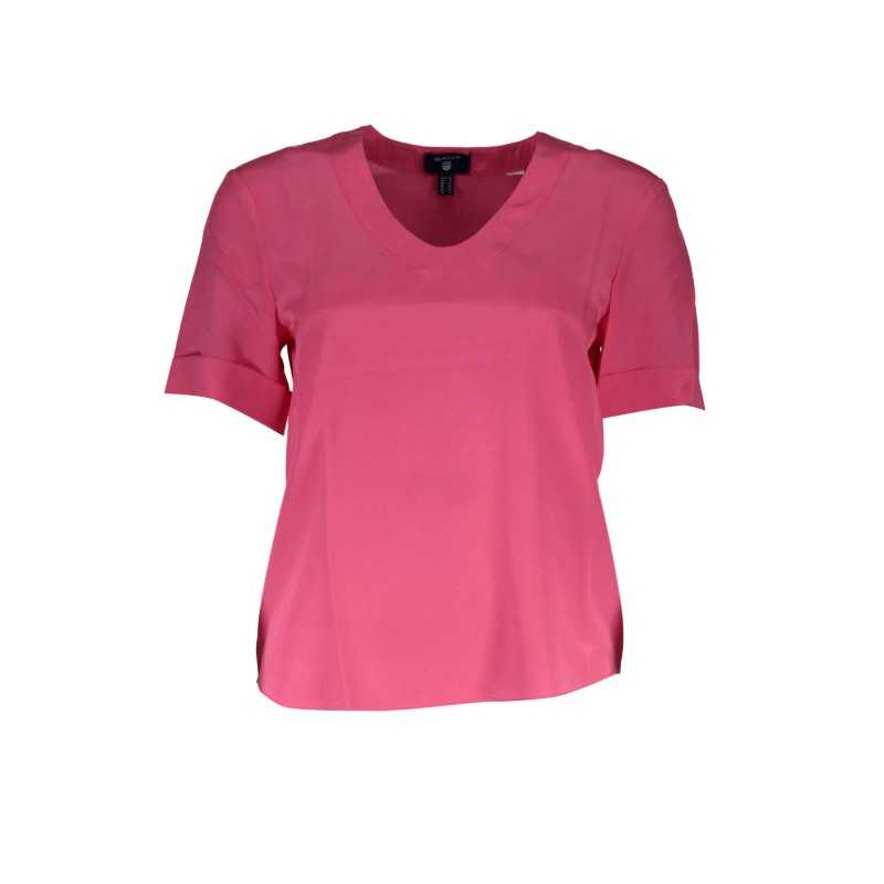 GANT T-SHIRT MANICHE CORTE DONNA ROSA