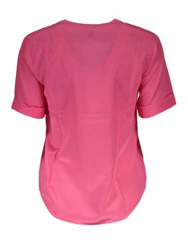 GANT T-SHIRT MANICHE CORTE DONNA ROSA