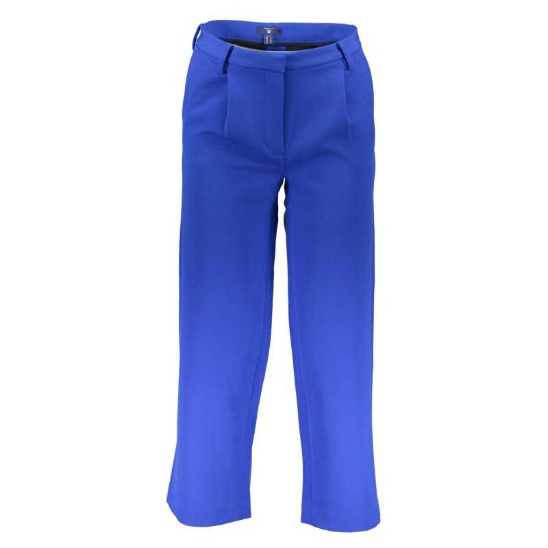 GANT WOMEN'S BLUE TROUSERS