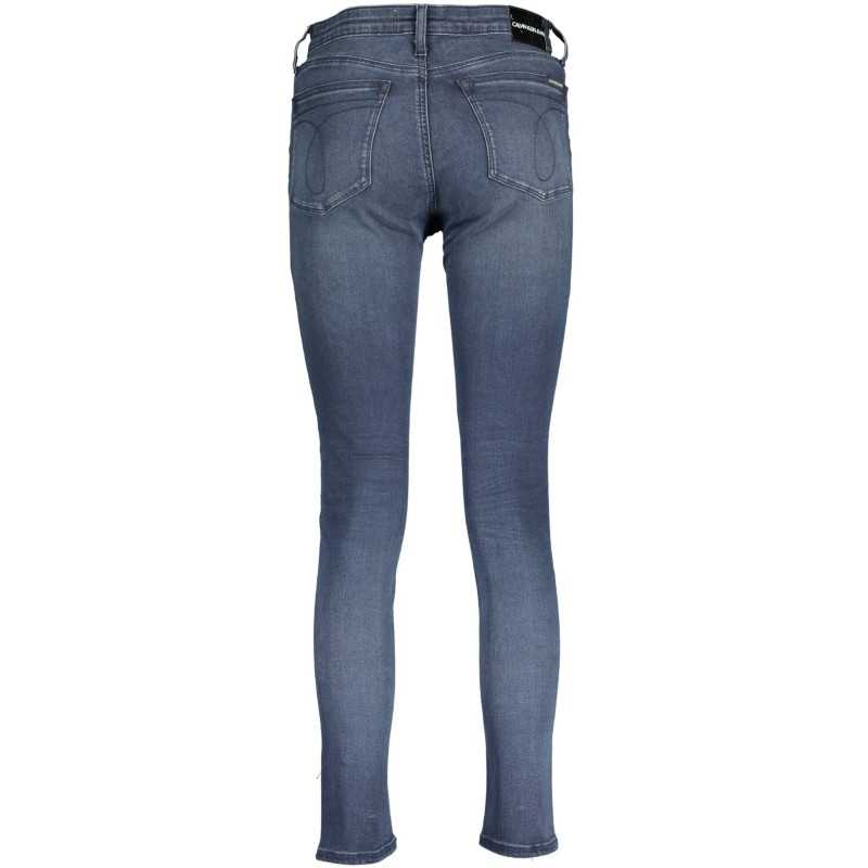 CALVIN KLEIN JEANS DENIM DONNA BLU