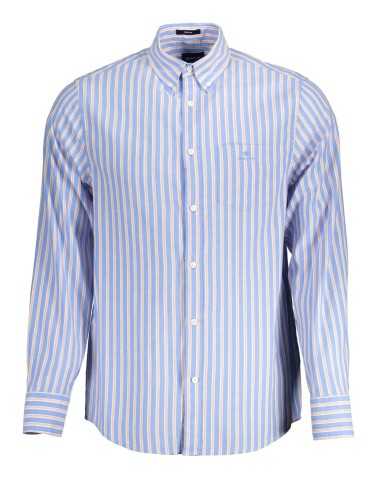 GANT CAMICIA MANICHE LUNGHE UOMO AZZURRO