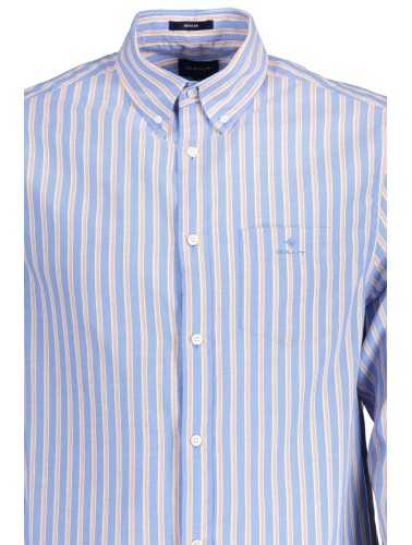 GANT CAMICIA MANICHE LUNGHE UOMO AZZURRO