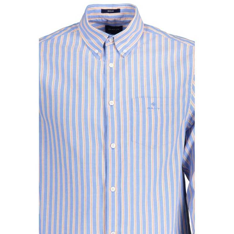 GANT CAMICIA MANICHE LUNGHE UOMO AZZURRO