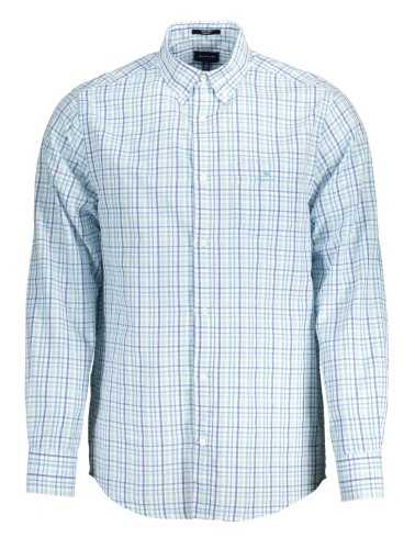 GANT CAMICIA MANICHE LUNGHE UOMO AZZURRO