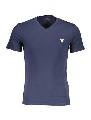 GUESS JEANS T-SHIRT MANICHE CORTE UOMO BLU