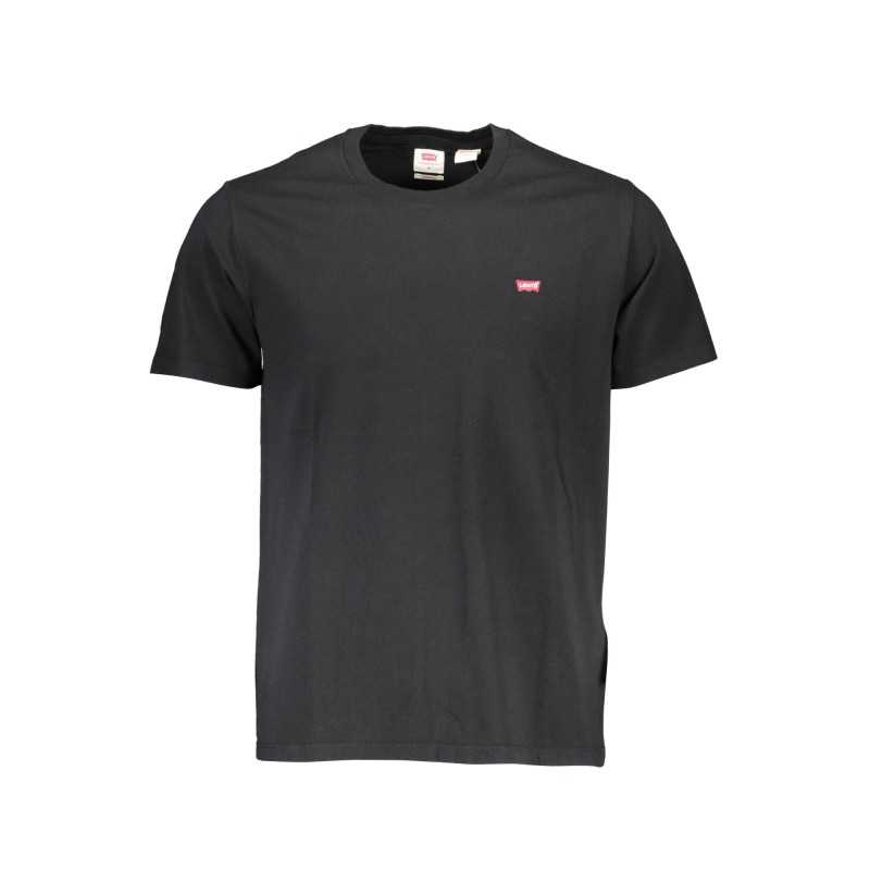 LEVI'S BLACK MEN'S SHORT SLEEVE T-SHIRT