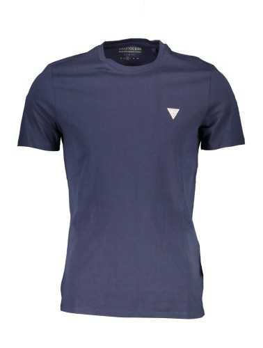 GUESS JEANS T-SHIRT MANICHE CORTE UOMO BLU