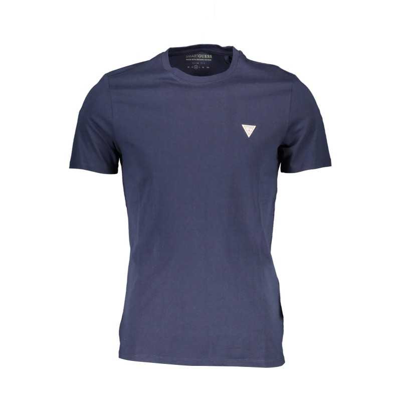 GUESS JEANS T-SHIRT MANICHE CORTE UOMO BLU