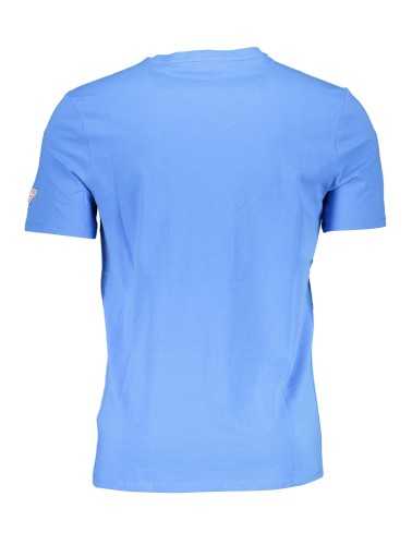 GUESS JEANS T-SHIRT MANICHE CORTE UOMO BLU