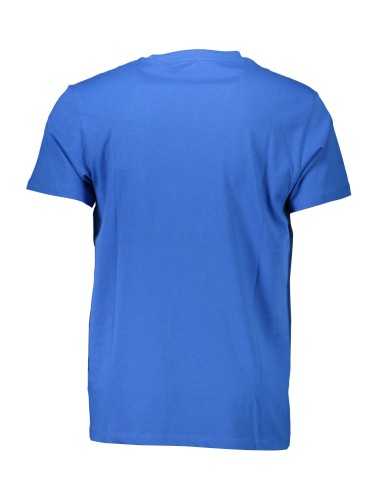 GUESS JEANS T-SHIRT MANICHE CORTE UOMO BLU