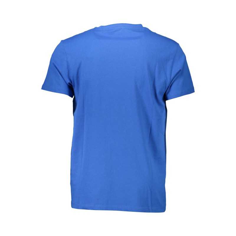 GUESS JEANS MEN'S SHORT SLEEVE T-SHIRT BLUE