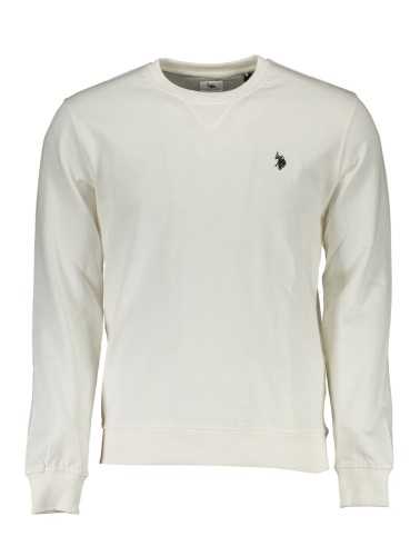 US POLO SWEATSHIRT WITHOUT ZIP MAN WHITE