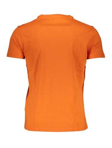 US POLO SHORT SLEEVE T-SHIRT ORANGE MAN