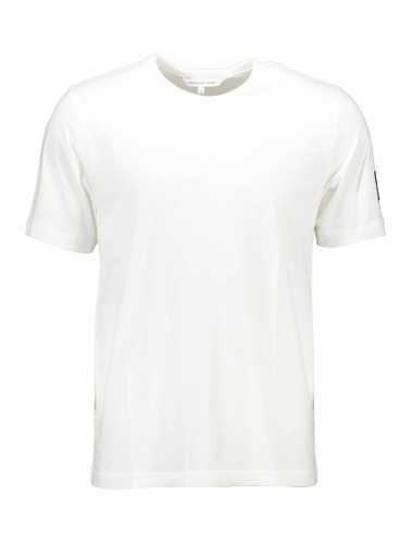 CALVIN KLEIN T-SHIRT MANICHE CORTE UOMO BIANCO