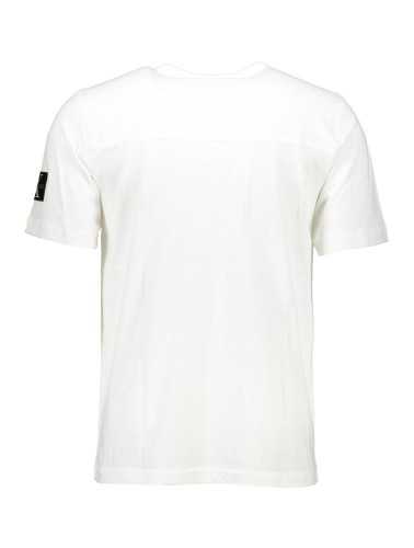 CALVIN KLEIN T-SHIRT MANICHE CORTE UOMO BIANCO