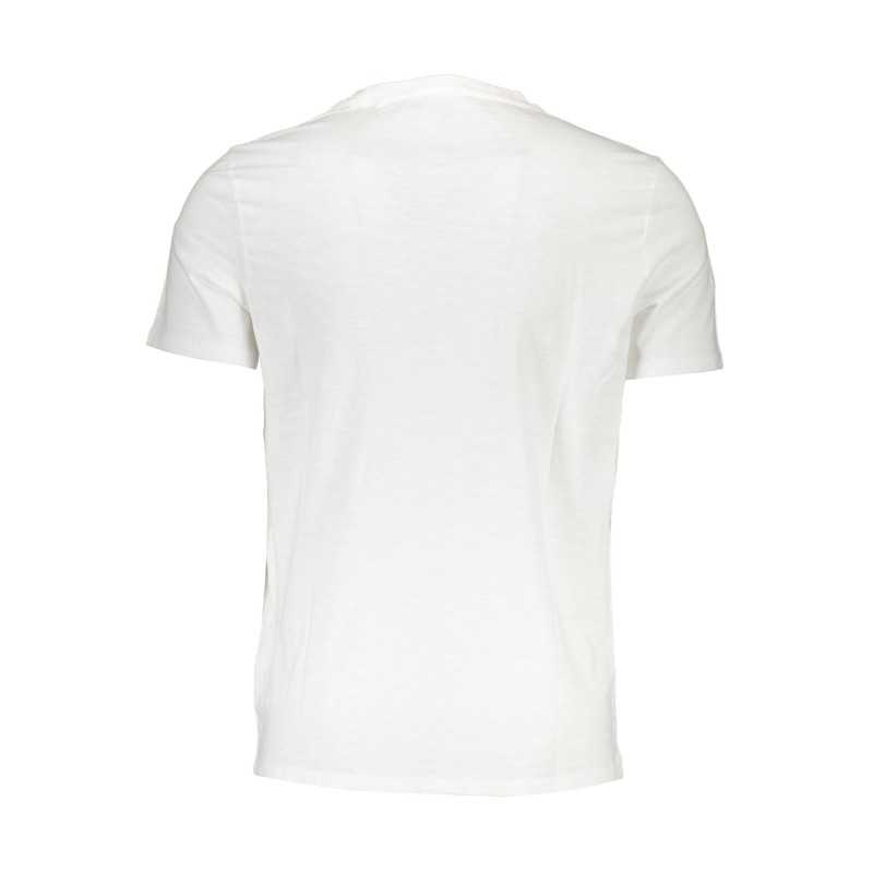 GUESS JEANS T-SHIRT MANICHE CORTE UOMO BIANCO