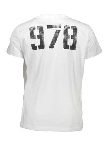 DIESEL WHITE MEN'S SHORT SLEEVE T-SHIRT