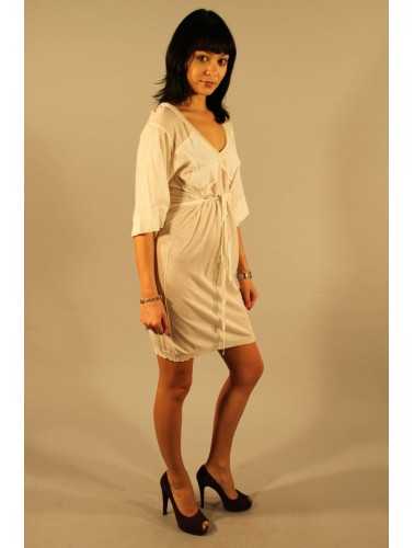 PATRIZIA PEPE SHORT DRESS WOMAN WHITE