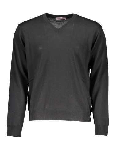 ROMEO GIGLI MEN'S BLACK SWEATER