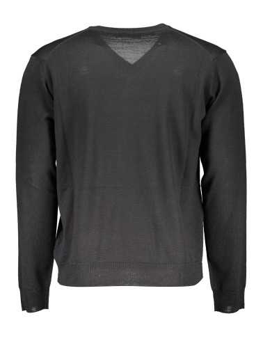 ROMEO GIGLI MEN'S BLACK SWEATER