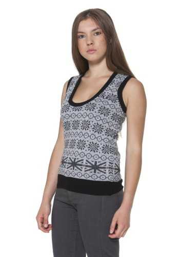 FRED PERRY WOMEN'S GRAY VEST