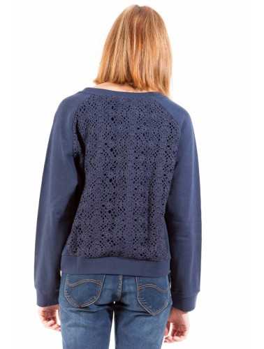 GANT FELPA SENZA ZIP DONNA BLU