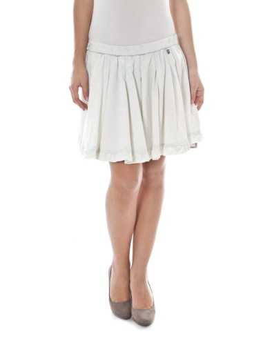 JOHN GALLIANO SHORT SKIRT WOMAN WHITE