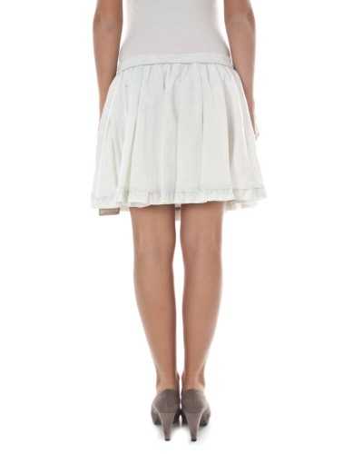 JOHN GALLIANO SHORT SKIRT WOMAN WHITE