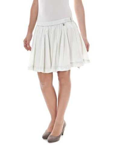 JOHN GALLIANO SHORT SKIRT WOMAN WHITE