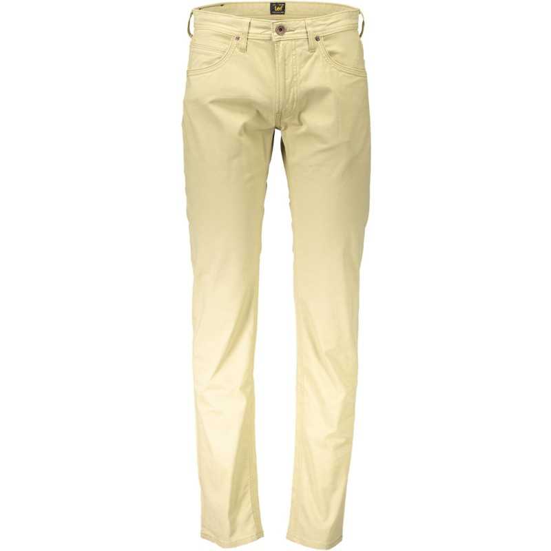 LEE MEN'S BEIGE TROUSERS