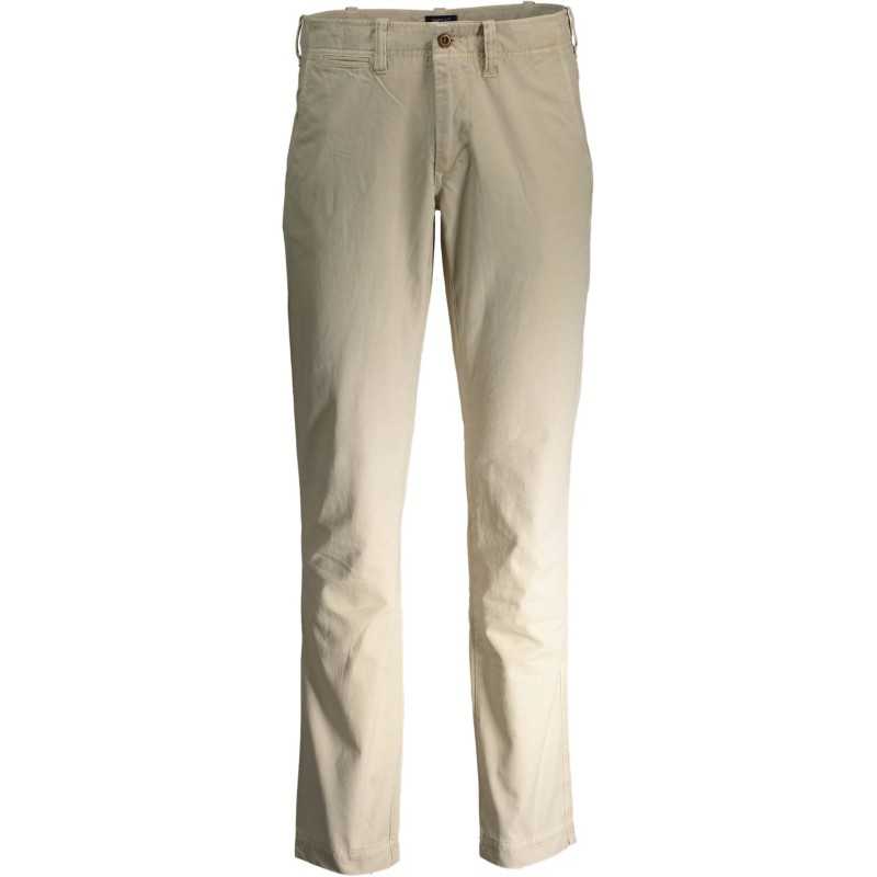 GANT MEN'S BEIGE TROUSERS