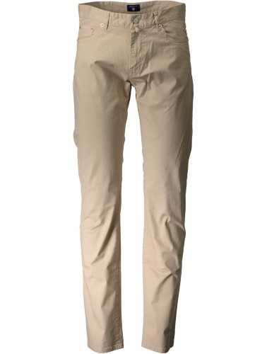 GANT MEN'S BEIGE TROUSERS