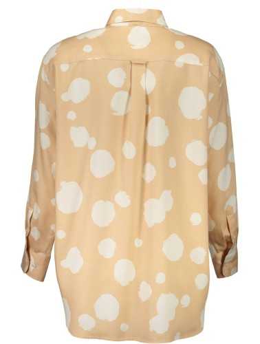 GANT WOMEN'S LONG SLEEVE BEIGE SHIRT