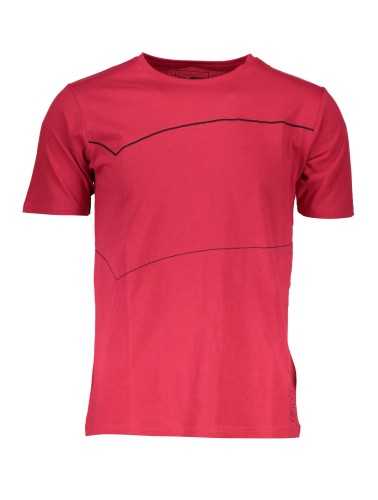 GAS T-SHIRT MANICHE CORTE UOMO ROSSO