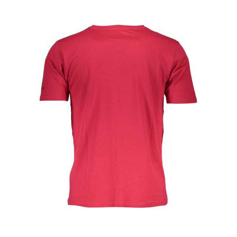 GAS T-SHIRT MANICHE CORTE UOMO ROSSO